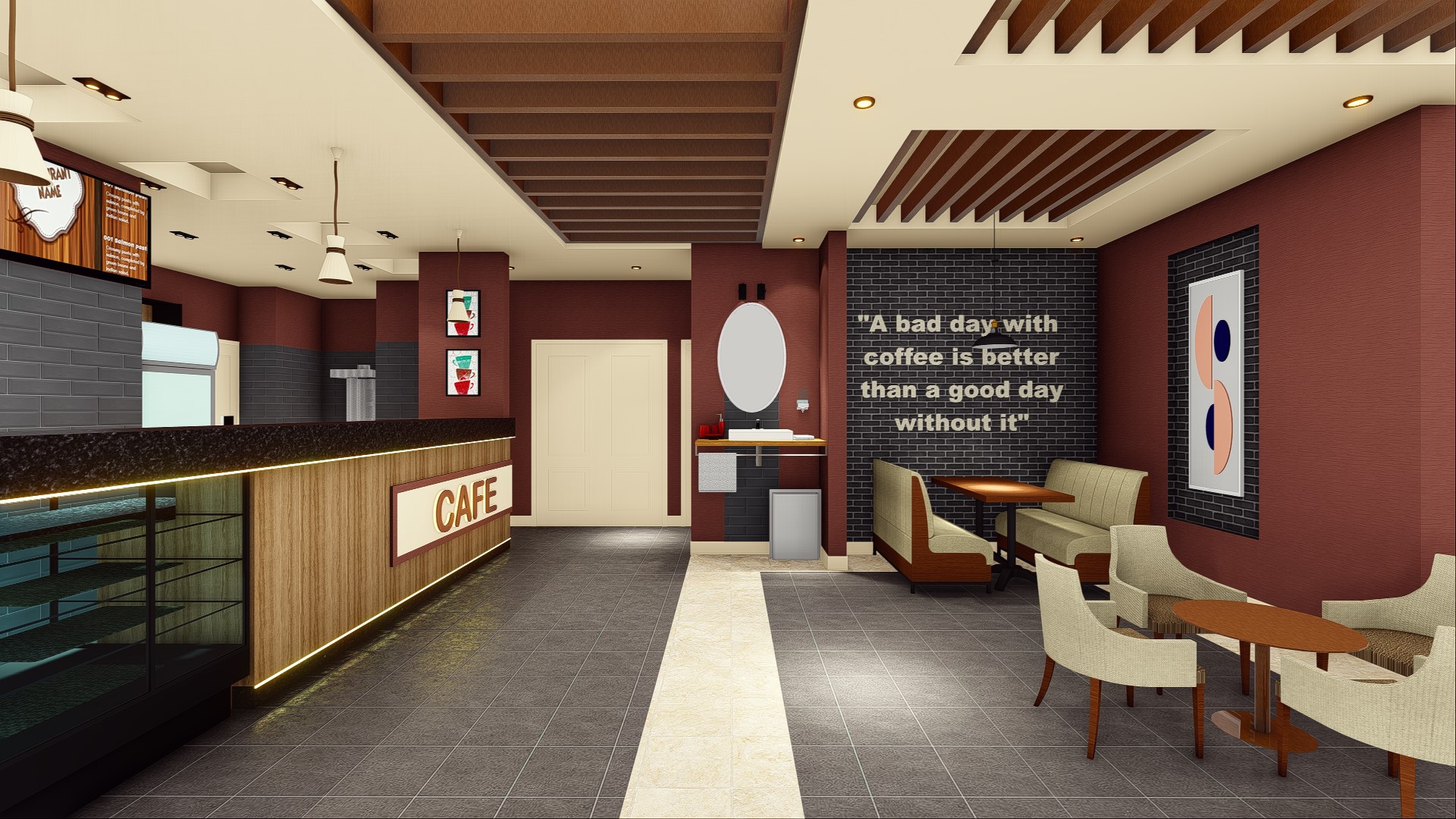 Cafe Tune Interior Fit-Out — an Argrac Premiums Ltd project