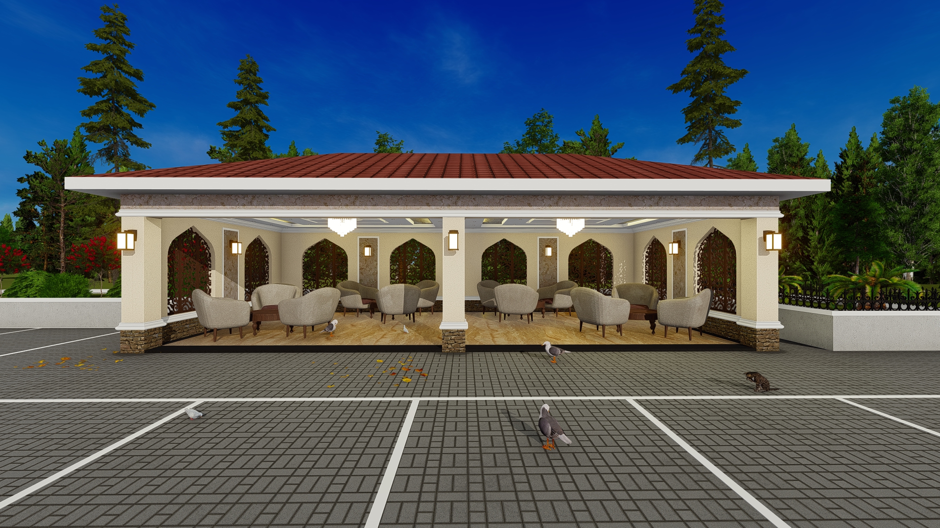 Gazebo and Outdoor Pavilion — an Argrac Premiums Ltd project