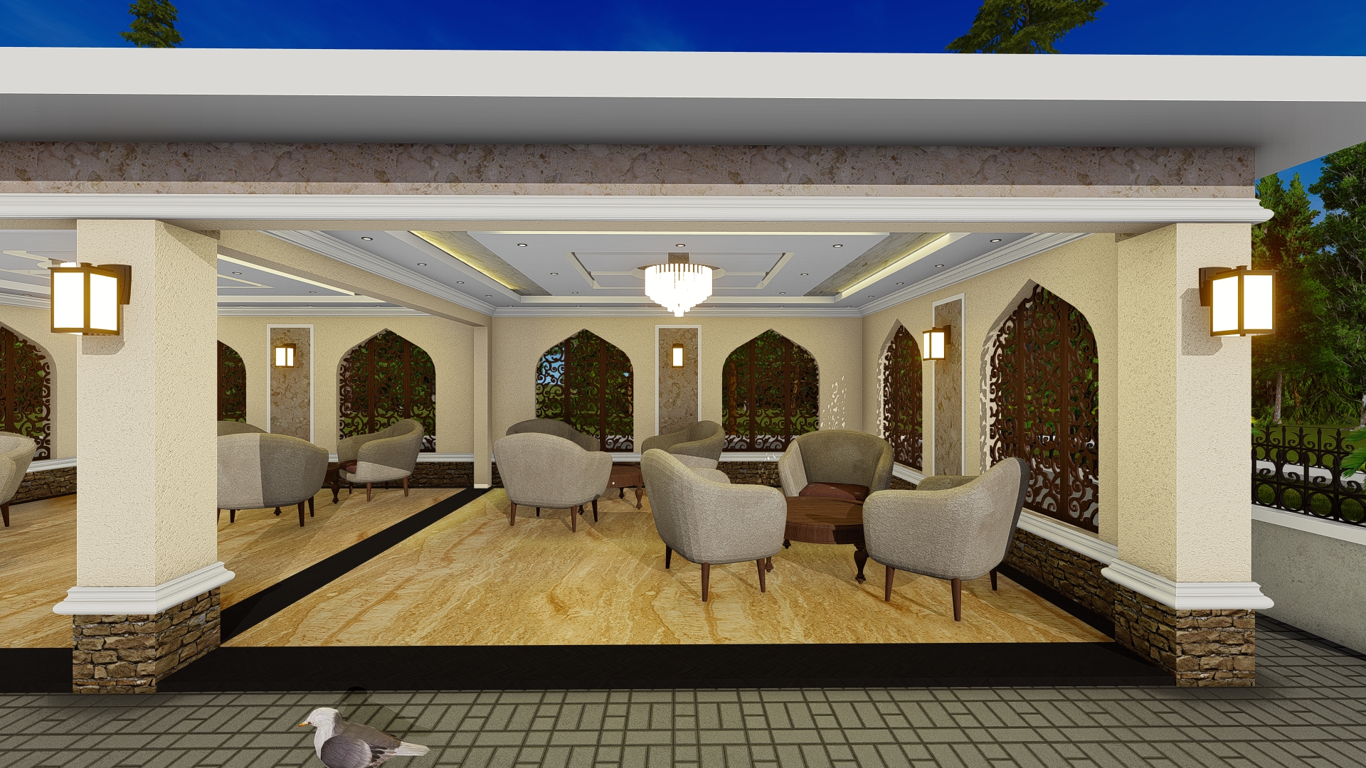 Gazebo and Outdoor Pavilion — an Argrac Premiums Ltd project