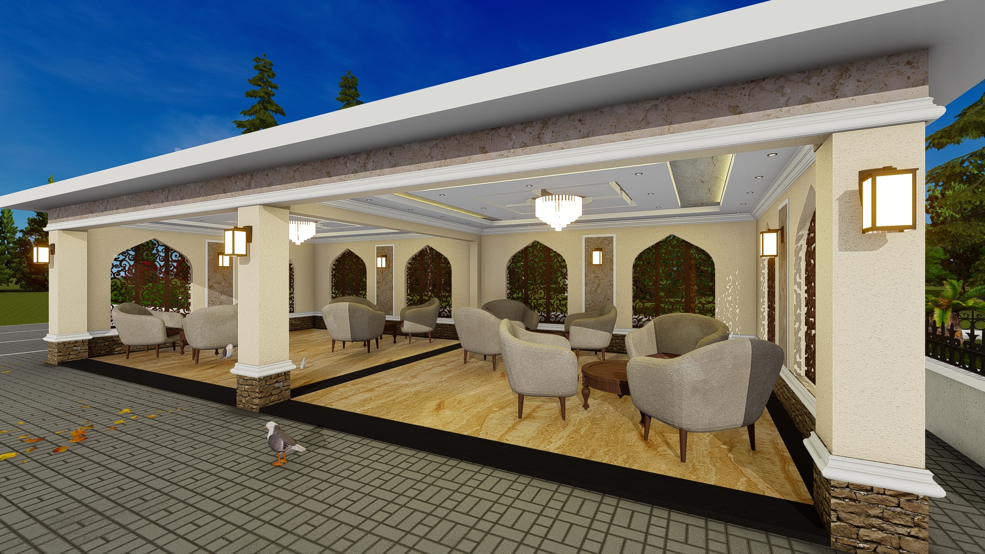 Gazebo and Outdoor Pavilion — an Argrac Premiums Ltd project
