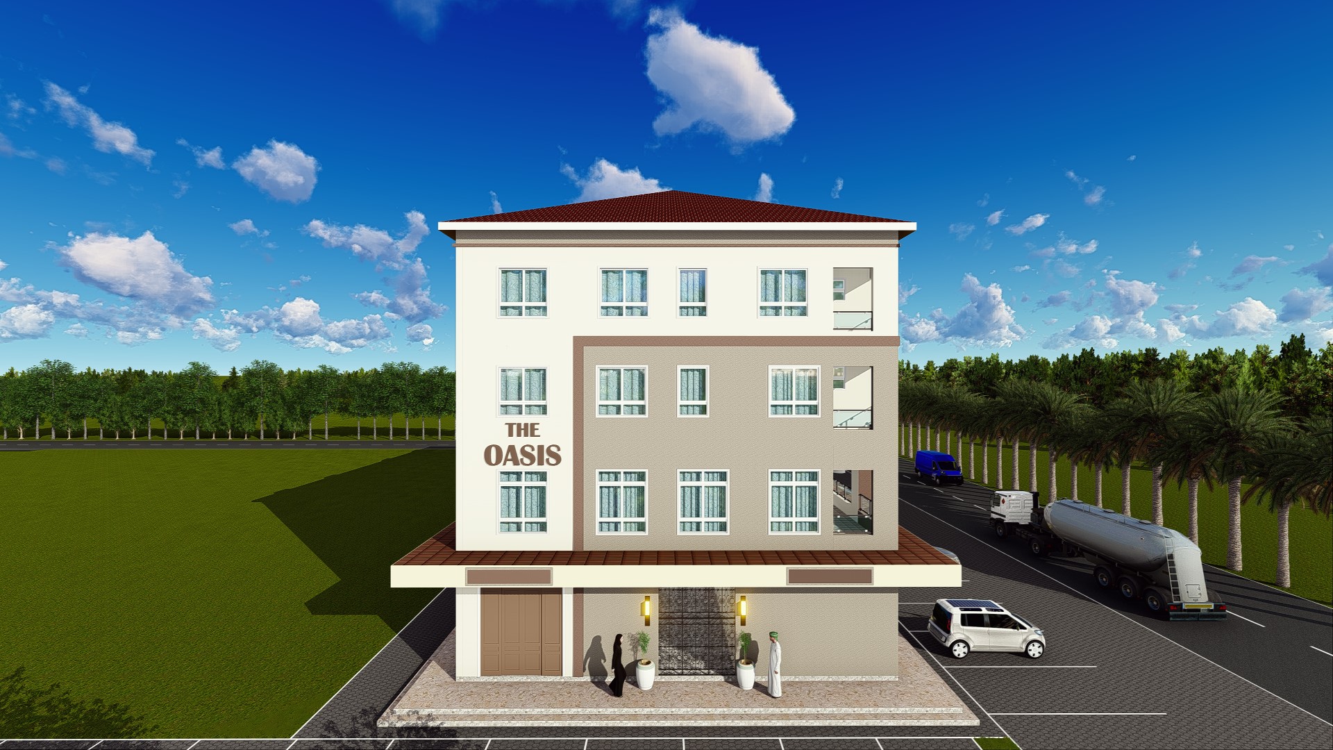 The Oasis Hotel — an Argrac Premiums Ltd project