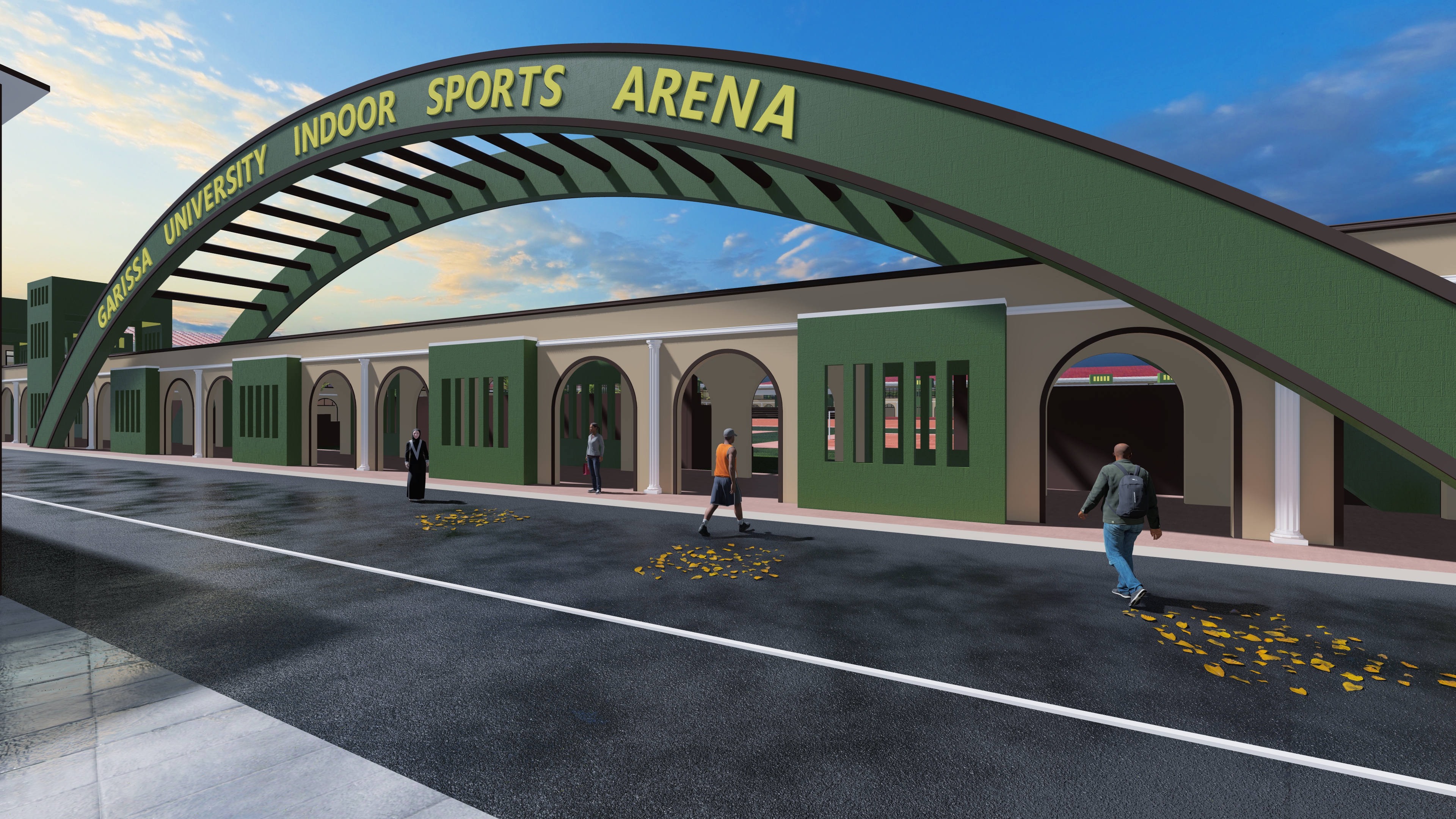 Garissa University Sports Arena — an Argrac Premiums Ltd project