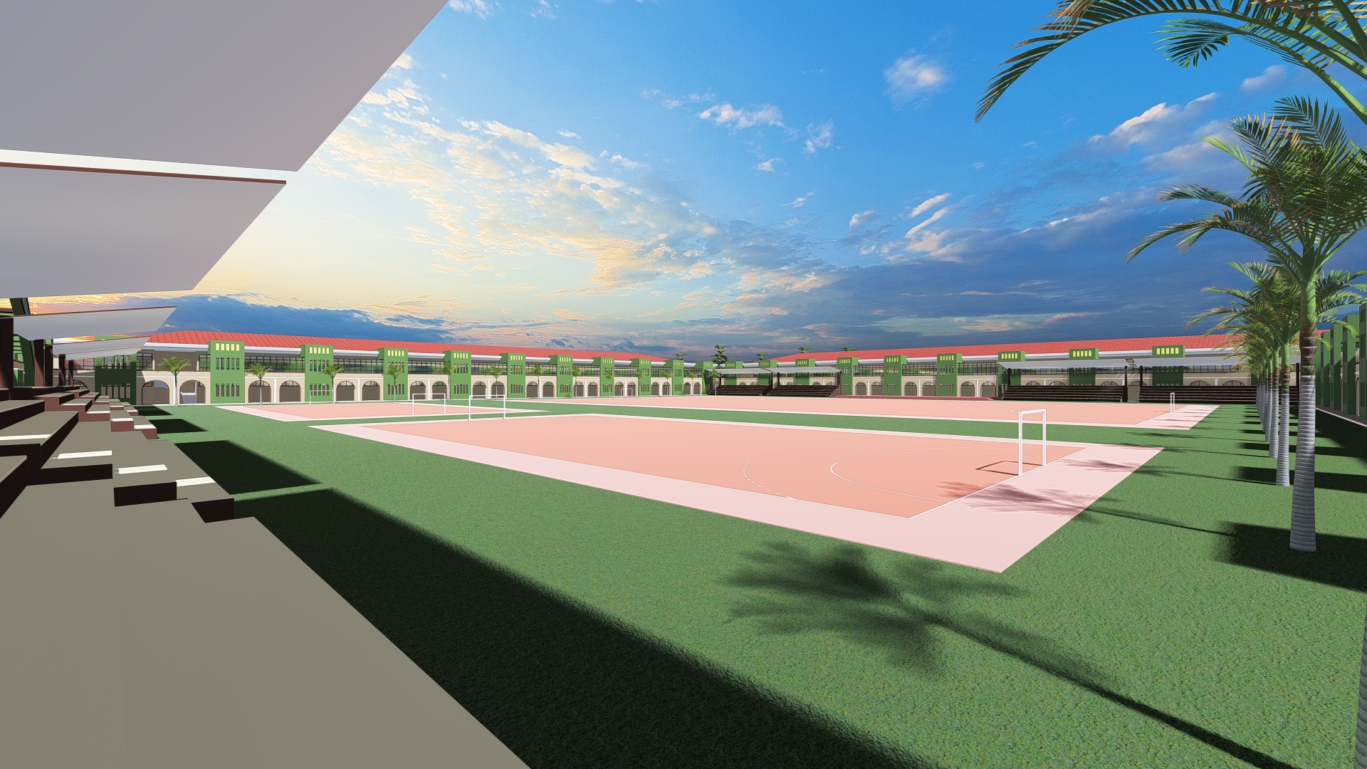 Garissa University Sports Arena — an Argrac Premiums Ltd project