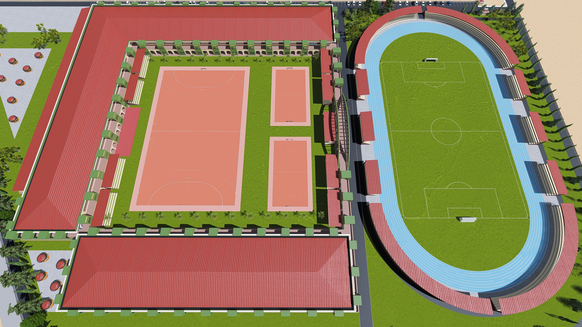 Garissa University Sports Arena — an Argrac Premiums Ltd project
