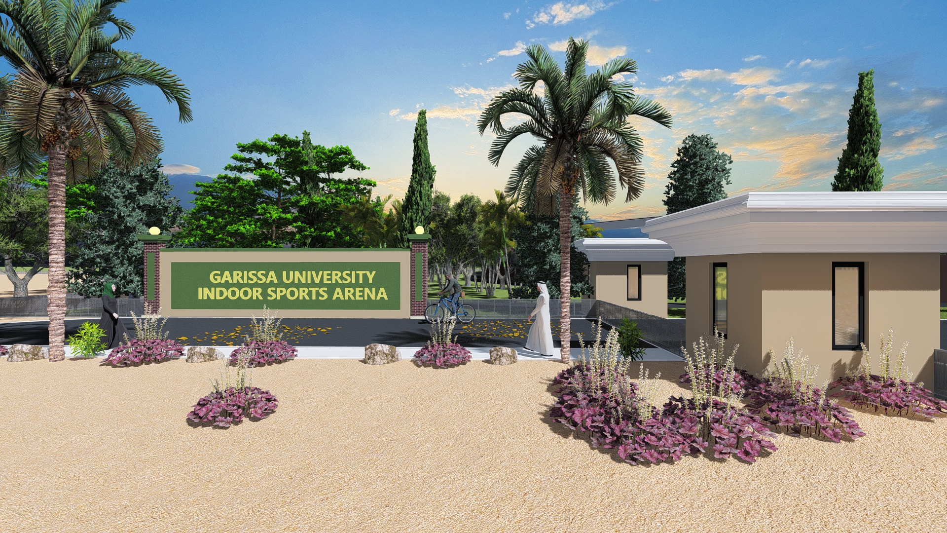 Garissa University Sports Arena — an Argrac Premiums Ltd project
