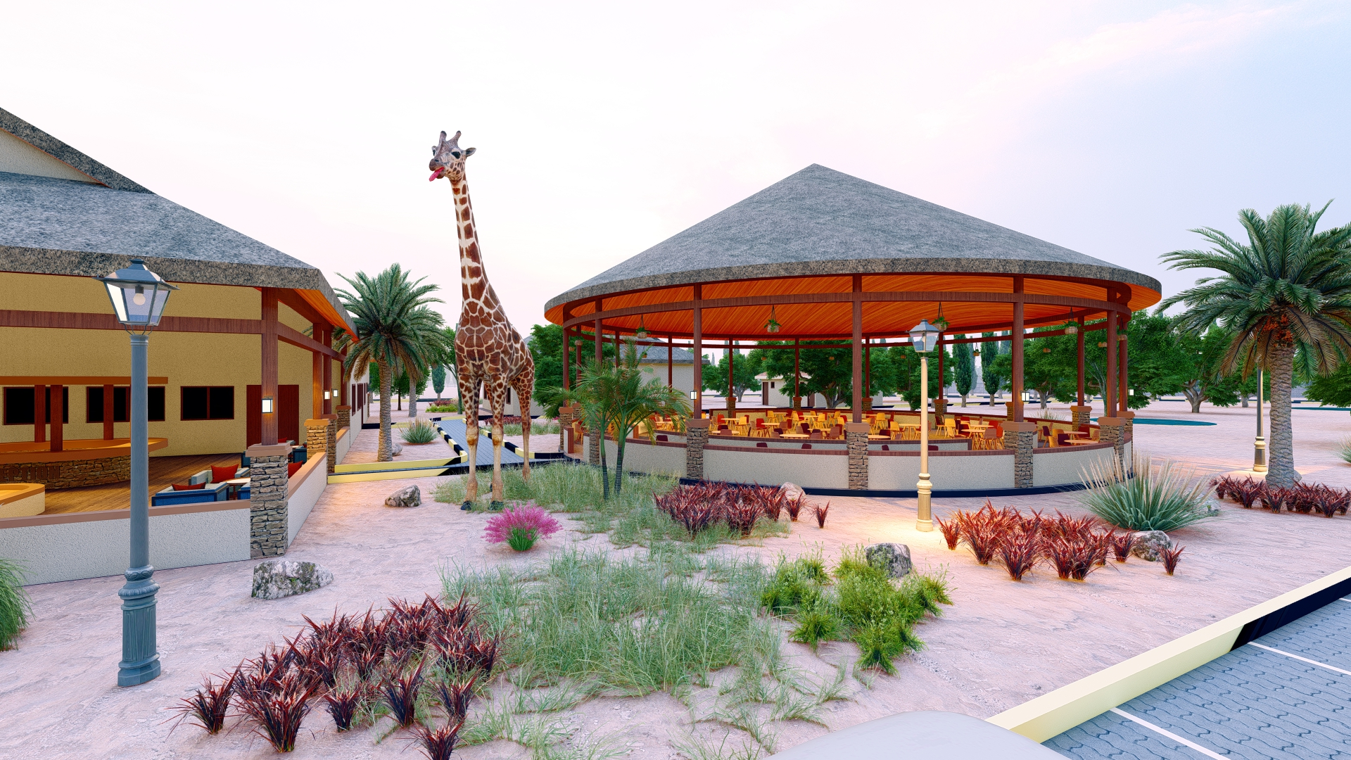 Bour-Algi Giraffe Sanctuary Resort — an Argrac Premiums Ltd project